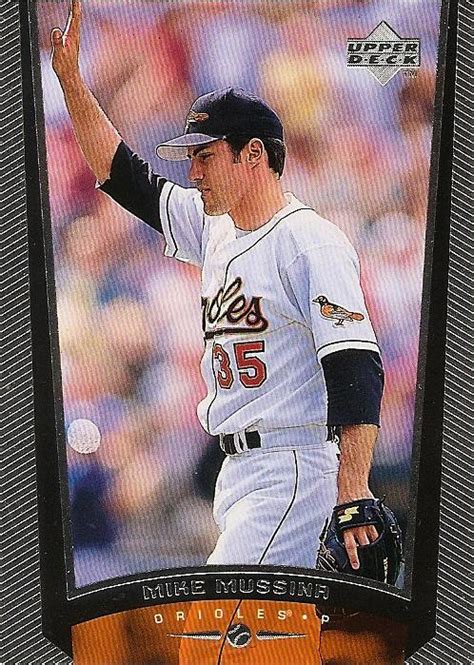 Orioles Card "O" the Day: Mike Mussina, 1999 Upper Deck #48