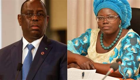 Lex Ministe Du Commerce Aminata Assome Diatta Quitte Macky Sall Et