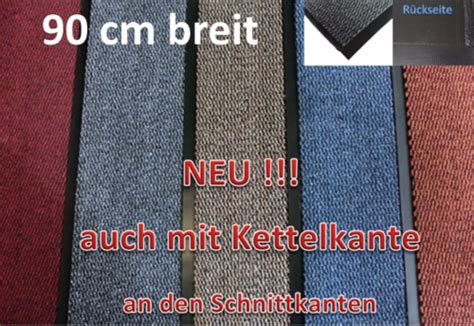 Türmatte Schmutzfangläufer Bern Meterware wahlweise mit Kettelkante 90