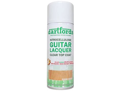 Dartfords Gloss Clear Nitrocellulose Guitar Lacquer 400ml Reverb