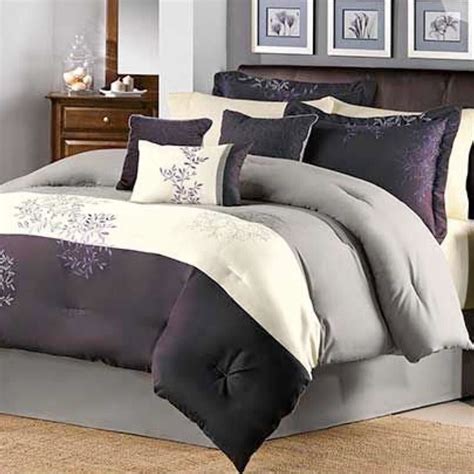 Complete The Look Of Your Bedroom With The Comfy Glenberry Plum 7 Piece