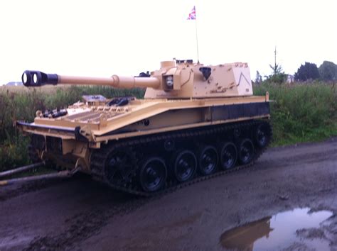 Abbott Self Propelled Gun Tank Driving Scotland