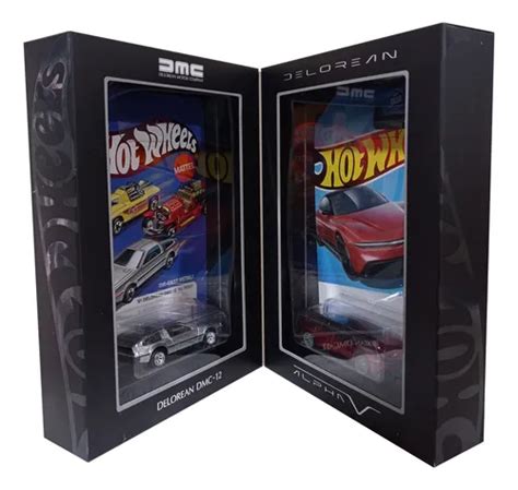 Hot Wheels X Delorean Collector Set Dmc 12 Alpha5 Envío gratis