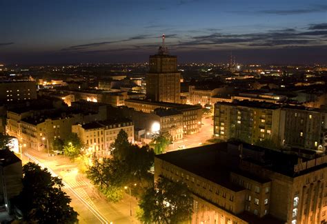 Lodz, Poland #lodz Poland, Paris Skyline, Mansions, House Styles, City ...