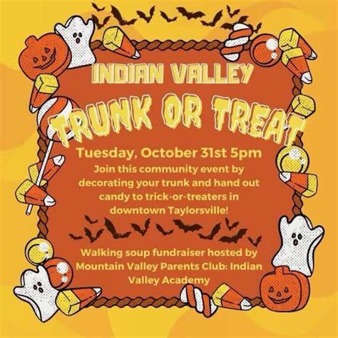 Indian Valley Trunk Or Treat Plumas County California