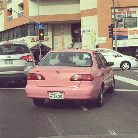 Lucy Bidwell On Instagram I Want A Pepto Bismol Pink Toyota Corolla