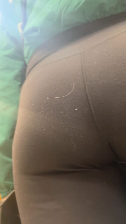Upshots Blonde Milf In Tight Black Leggings Oc Spandex Leggings