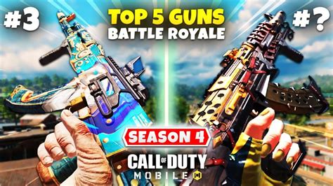 Top Best Guns In Season Battle Royale Call Of Duty Mobile Best