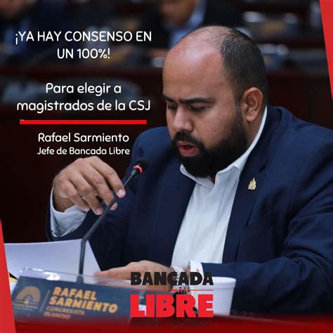 Bancada Libre On Twitter El Jefe De La Bancada Libre Rafalsarmiento