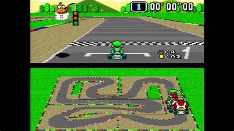 Super Mario Kart Cc Star Cup Actual Snes Capture Youtube