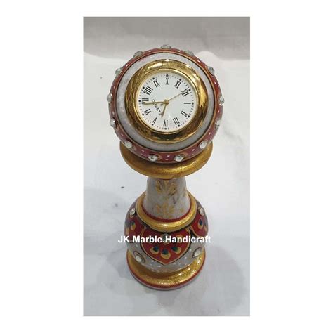 Marble Painted Watch With Stand At Rs 249 Marble Clock In Agra Id