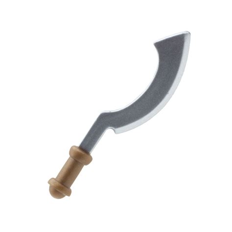 Fancy Curved Sword Brickforge Minifigure Accessory Plastic Toy