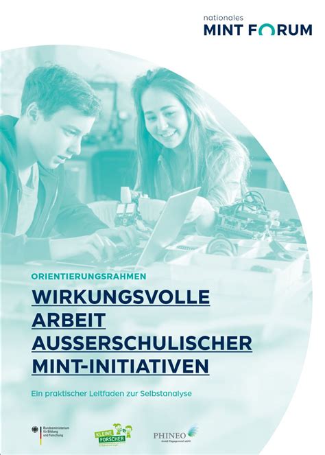 Wilhelm Und Else Heraeus Stiftung Leitfaden F R Wirkungsvolles Mint