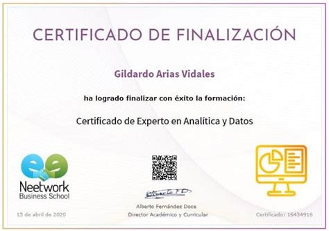 Certificaci N De Experto En Anal Tica Y Datos Neetwork Escuela De