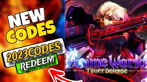 All Secret Upd Anime World Tower Defense Codes Codes For