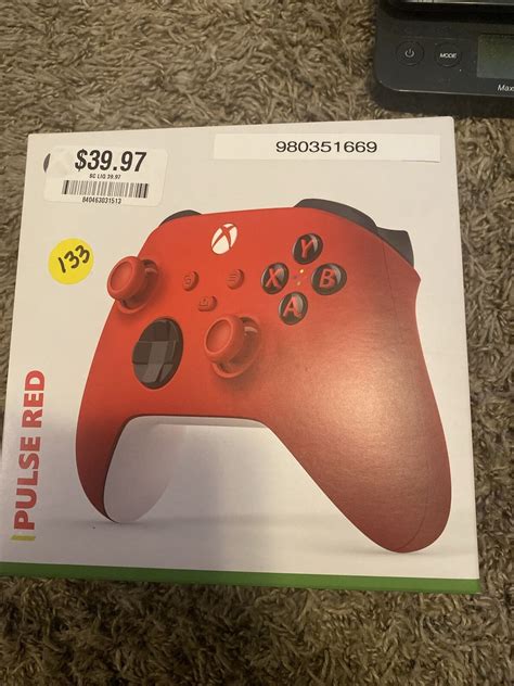 Microsoft Wireless Controller Xbox Series X S Pulse Red See All Pics