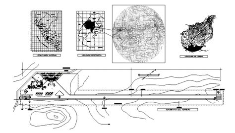 Map planning autocad file - Cadbull