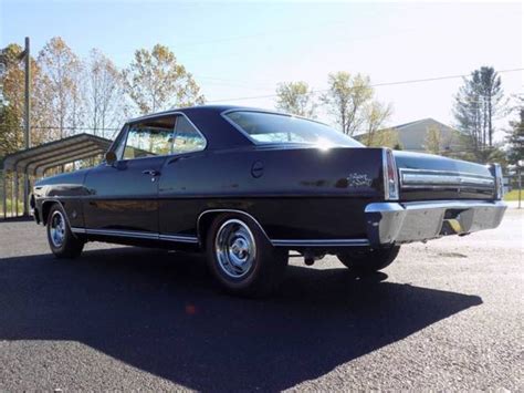 1967 Chevrolet Nova Ss 49547 Miles Black Coupe V8 53l 327 300hp Manual