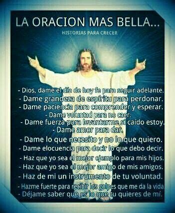 La Oraci N Mas Bella Frases Espirituales Frases Religiosas