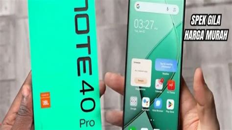 Infinix Note 40 Dan Note 40 Pro Resmi Rilis Di Indonesia HP Gaming