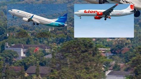 Mendadak Pesawat Garuda Dan Lion Air Rute Pontianak Pilih Mendarat Di