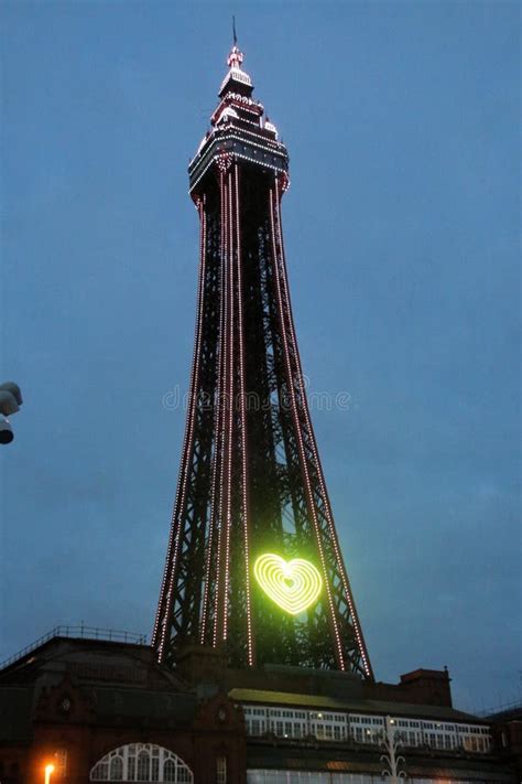 A view of Blackpool Tower stock image. Image of travel - 262426455