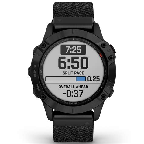 Garmin Fenix 6 Pro Sapphire Nylon Band Watch 010 02158 17