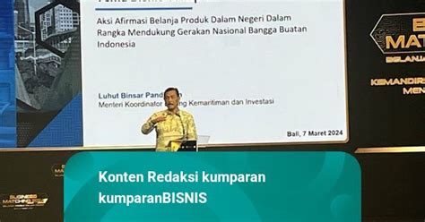 Luhut Klaim E Katalog Kurangi Korupsi Dalam Negeri Kumparan