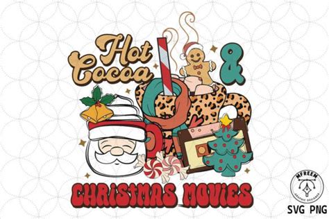 Christmas Movies Hot Cocoa SVG Graphic By Mfreem Creative Fabrica