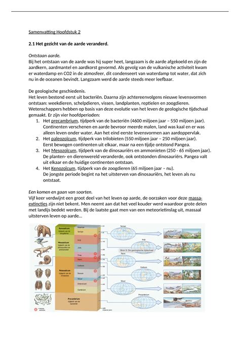 Hoofdstuk 1 Aardrijkskunde Samenvatting BuiteNLand 3 Vwo Leerboek