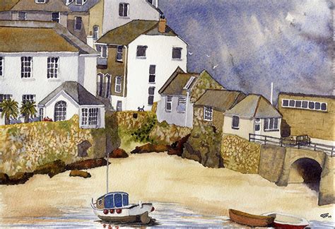 St Ives In Cornwall An A4 Print With Optional Mount Etsy Uk St