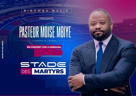 Moïse Mbiye en concert au Stade des Martyrs L intervieweur