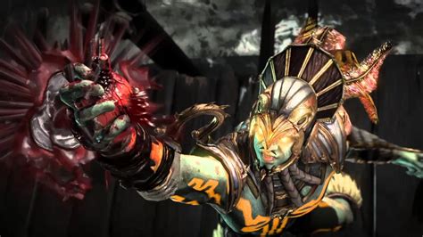 Kotal Kahn Fatality Mortal Kombat X YouTube