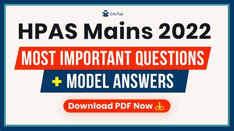 Hpas Mains Preparation Strategy Practice Questions Sources And