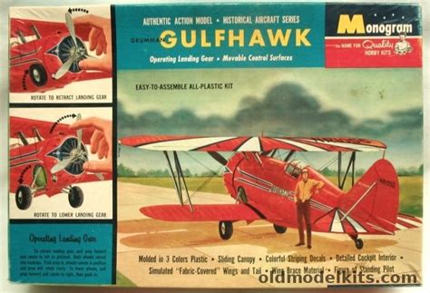 Monogram 1/32 Grumman Gulfhawk (F3F), PA58-198