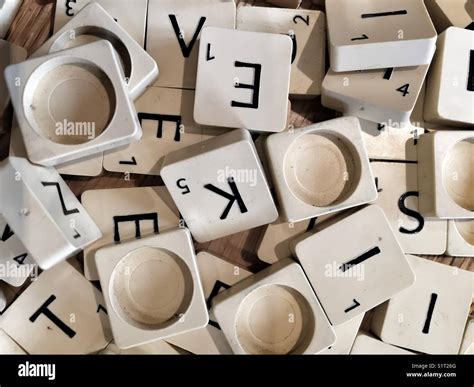 Scrabble tiles Stock Photo - Alamy