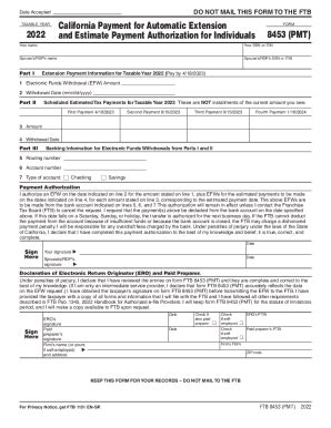 Fillable Online Form Pmt California Payment For Automatic