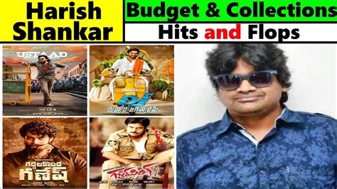 Director Harishshankar All Movies Budget Collections Hits And