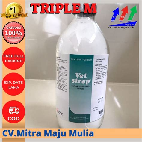 Jual Vet Strep Gr Vetstrep Medion Obat Hewan Mastitis Crd Ngorok