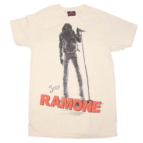 Ramones T Shirt Joey Ramone Silhouette T Shirt