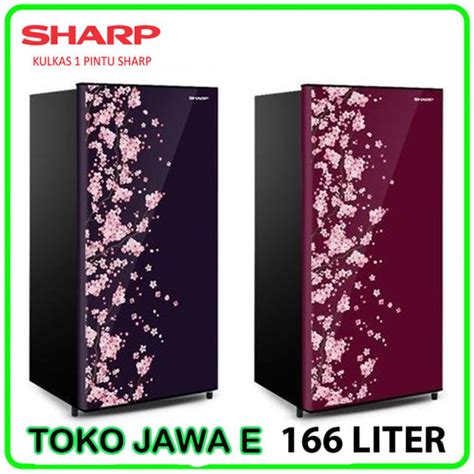 Promo KULKAS SHARP 1 PINTU SJ N182 Sakura Series Kapasitas 166 Liter