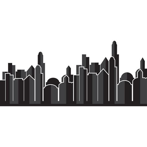 City Skyline animated trailer background 27429062 Vector Art at Vecteezy