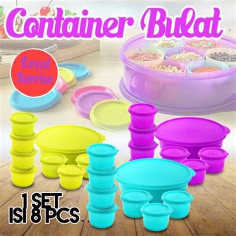 Jual Container Bulat Calista Oedo Shopee Indonesia