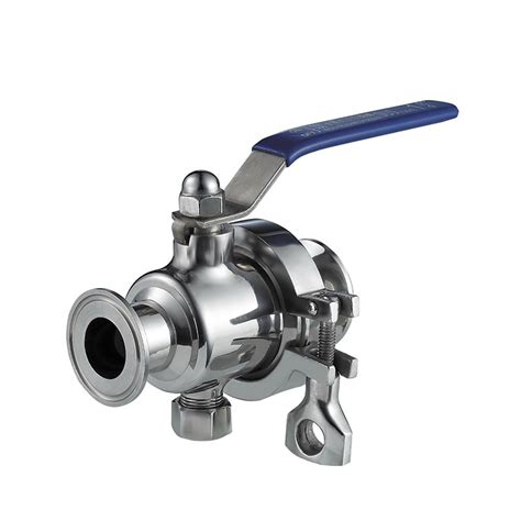 Covna Fg W Way Tri Clamp Food Grade Ball Valve