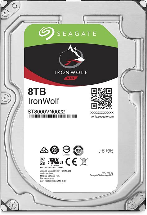 Seagate Hd Interno Nas Tb St Ne Ironwolf Pro Preto X X