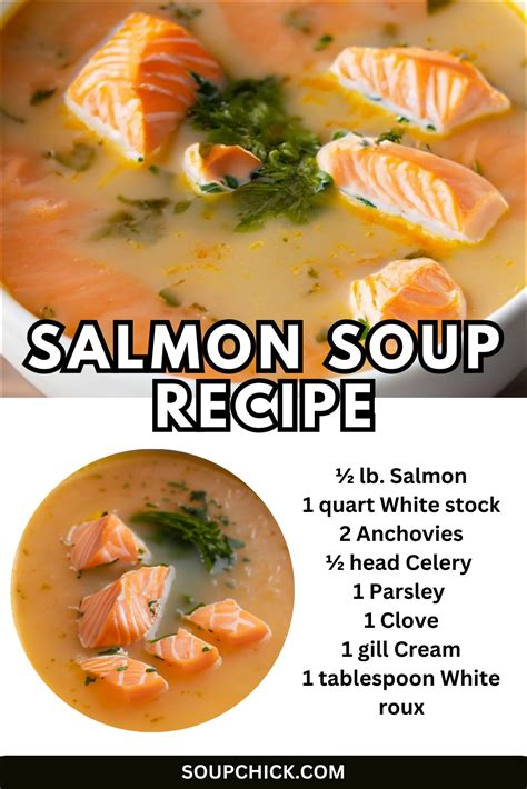 Savor The Flavor Salmon Soup Recipe For A Nutritious Delight