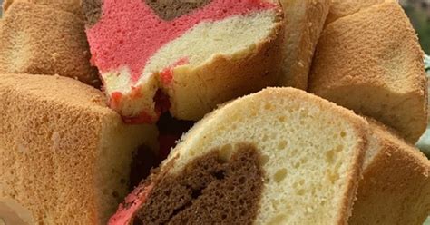 Resep Neapolitan Chiffon Cake Oleh Yeyen Siahaan Cookpad