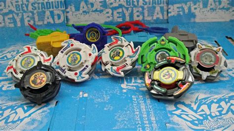 Bey Unboxing Rare Old School Beyblade Lot Dragoon Storm Fantom