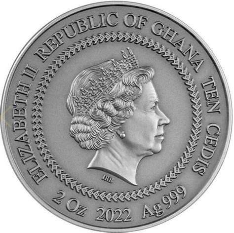 Срібна Монета Давид і Голіаф Боротьба України проти Росії 10 седі 2 OZ ...