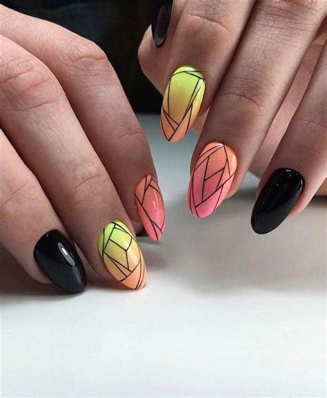 Stylish Simple Geometric Nail Art Designs Trendy Ideas For